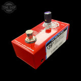 Right side of Used J. Rockett Audio Designs Steampunk Boost/Buffer TFW3651.