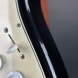 Ding on body of Used 2018 PRS Silversky Onyx.