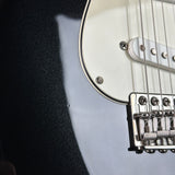 Ding on body of Used 2018 PRS Silversky Onyx.