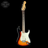 Full front of Used Fender Player Strat 3-Color Sunburst.