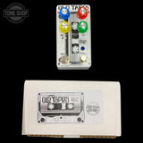 Top of Used Sketchy Sounds Old Tapes Delay with box.