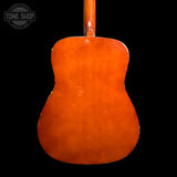 Back of body of Used 1998 Fender DG-7 Dreadnought TFW3642.