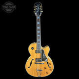 Full front of Used 1993 Epiphone Joe Pass Emperor.
