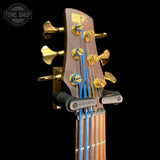 Headstock of Used 2012 Ibanez SR1206 6-String Bass TFW3635.