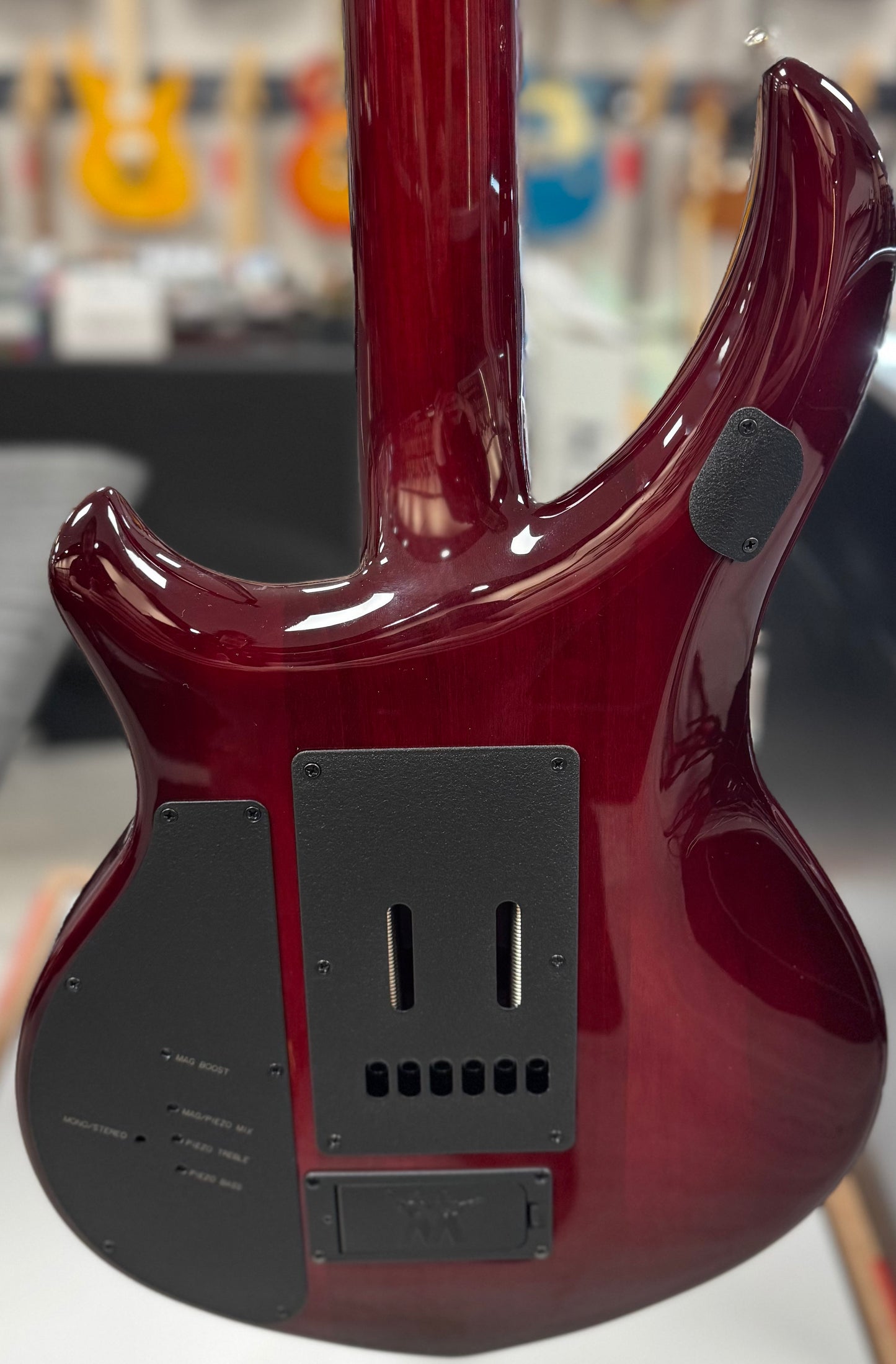 Used Ernie Ball Music Man JP15 Red Sunrise w/Case TSS6779