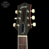 Headstock of Collings I35-LC Faded Cherry.