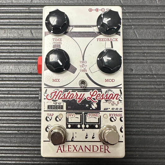 TOp of Used Alexander Pedals History Lesson Delay TSS3800
