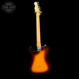 Back of Used Gibson Custom Shop 1958 Les Paul Standard Reissue VOS Cherry Burst.