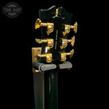 Back of headstock of Used 2020 D'Angelico Excel Mini Black.