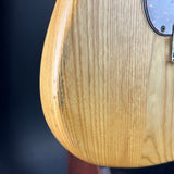 Wear on body of Vintage 1979 Strat Natural.