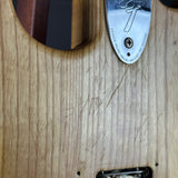 Wear on back of Vintage 1979 Strat Natural.