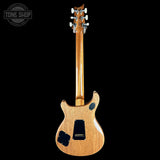 Full back of PRS Select Wood Library McCarty 594 Trem 10 Top Red Tiger.