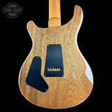 Back of PRS Custom 24 Birds of a Feather Limited Charcoal Microburst.