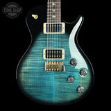 Front of PRS Tremonti Trem 10 Top Cobalt Smokeburst.