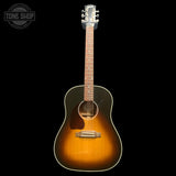 Full frontal of Used 2024 Gibson J-45 Standard Left Handed Sunburst.