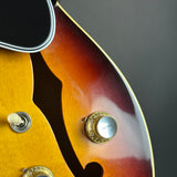 Scratches on body of Used Gibson Custom Shop 1964 ES-335 Vintage Burst.