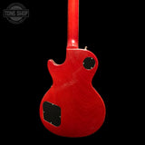 Back of body of Used 2019 Gibson Les Paul Standard 50s Heritage Cherry Burst TFW3712.