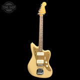 Full frontal of Used 2025 Fender Vintera II 50s Jazzmaster Desert Sand TFW3614.