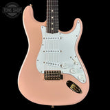 Front of Used 2010 Fender Custom Shop 1960 Strat NOS Shell Pink GH.