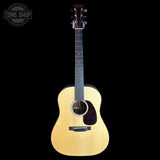 Full front of Used Martin Custom Shop 37 Authentic Slope Shoulder Dread Adirondeck/Sinker Mahogany.