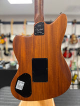 Used 2021 Fender Acoustasonic Jazzmaster Arctic White w/Bag TSS6817