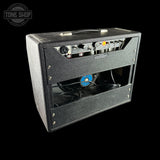 Back of Used 1971 Fender Princeton Reverb 12w 1X10 Guitar Combo Amp.