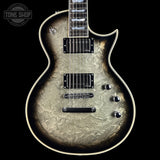 Front of Used ESP Original Series Eclipse Silver Liquid Metal Burst.