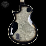 Back of Used ESP Original Series Eclipse Silver Liquid Metal Burst.