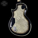 Back angle of Used ESP Original Series Eclipse Silver Liquid Metal Burst.