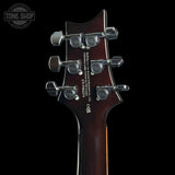 Back of headstock of Used PRS SE DGT Sunburst.