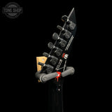 Back of headstock of Used ESP LTD KH-WZ White Zombie Kirk Hammett Signature.