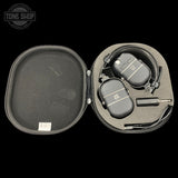 Open case with Used Boss Waza-Air Wireless Guitar Headphone Amp TFW3774.
