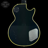 Back of Used 2016 Epiphone Les Paul Custom Ebony Left Handed.