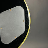 Wear on back of Used 2016 Epiphone Les Paul Custom Ebony Left Handed.