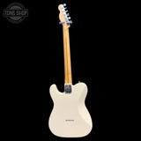 Back of Used 2015 Fender Limited Edition American Standard Telecaster HH Olympic White.