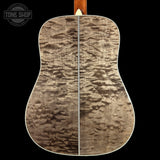 Back of Martin Custom Shop 42 Style Torch Motif Adirondack/Master Grade Quilt Maple.