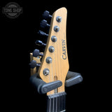 Headstock of Used Carvin DC127 Electric Guitar.