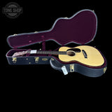 Martin Custom Shop 18 Style 00-14F Adirondack/Quilted Mahogany in case.