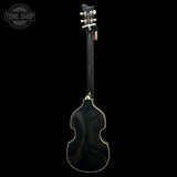 Back of Used 2007 Hofner Contemporary Series HCT-500/1 Violin Bass Black.