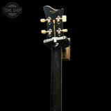 Back of headstock of Used 2007 Hofner Contemporary Series HCT-500/1 Violin Bass Black.