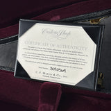 Certificate of authenticity for Martin Custom Shop 41 Style Dread Adirondack/Pacific Big Leaf Flamed Maple.