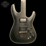 Front of Used 2012 Schecter Blackjack SLS C-1 S Matte Black TFW3871.
