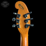 Back of headstock of Used Martin EM-18 Electric Natural.