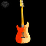 Back of Used 2017 Vintage Icon Series V6 SSS Monterey Pop Finish TFW3737.