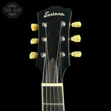 Headstock of Used Eastman SB59 Sunburst.