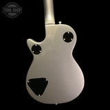 Back of body of Used 2025 Gretsch G5230T Electromatic Jet Filter'Tron Single Cut w/Bigsby 2-Tone White TFW3880.