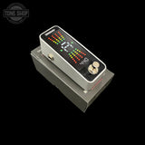 Left angle of Used D'Addario Planet Waves Chromatic Pedal Tuner Plus.