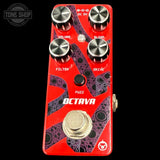 Top of Used Pigtronix Octava Micro Analog Octave Fuzz TFW3595.