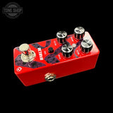 Right of Used Pigtronix Octava Micro Analog Octave Fuzz TFW3595.