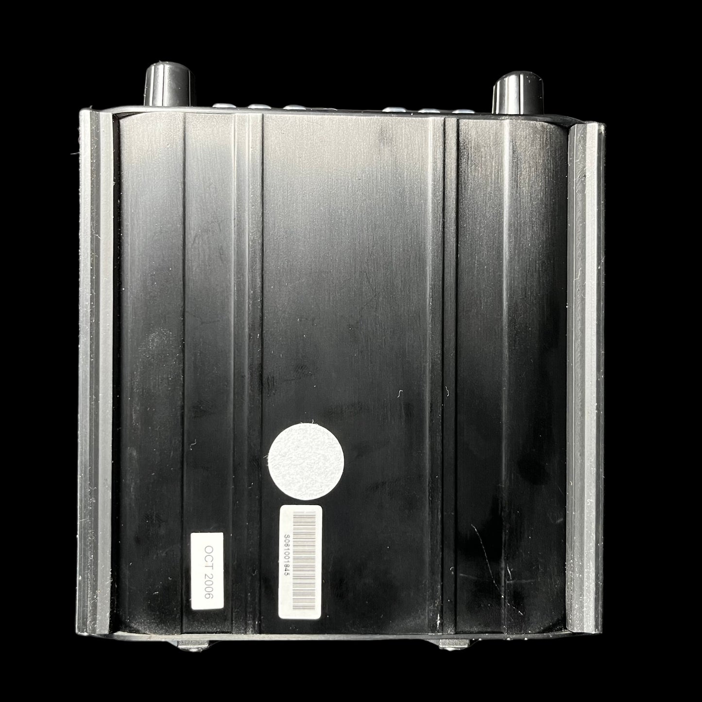 Bottom of Used ART Tube MP Microphone and Instrument Tube Preamp TFW2322